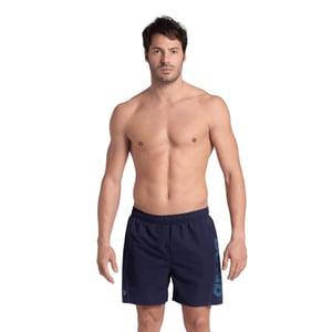 Arena Mens Fundamental Swimming Trunks (Navy/Turquoise)