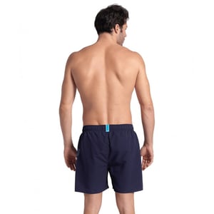 Arena Mens Fundamental Swimming Trunks (Navy/Turquoise)