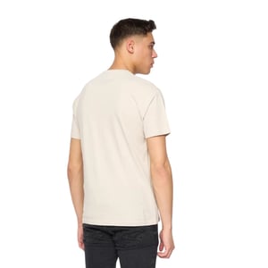 Duck and Cover Heren Chatts T-Shirt (Gebroken wit)