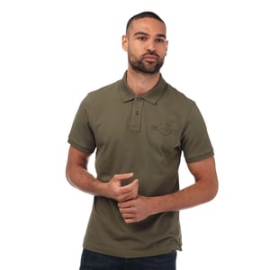 Gant Herr Shield Polo Shirt (Grön)
