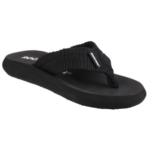 Rocket Dog Womens/Ladies Sunset Slip On Sandals (Black)