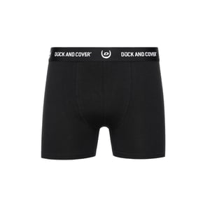 Duck and Cover Heren Anvilli Boxershorts (Set van 7) (Zwart)