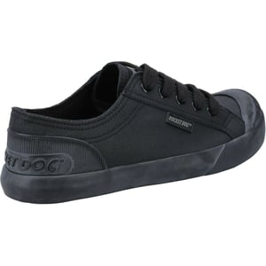 Rocket Dog Vrouwen/dames Jazzin Canvas Fable Trainer (Zwart)
