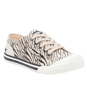 Rocket Dog Dames/Dames Jazzin Wales Trainers (Zwart, Wit)