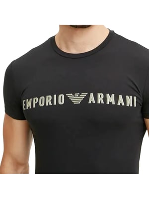 Emporio Armani heren T-shirt met adelaar en GA-print