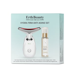 Hydra Firm Anti-Aging Set (ÅLDRINGSHÄMMAREN FÖR ANSIKTET OCH NACKEN - vit med HA-serum)