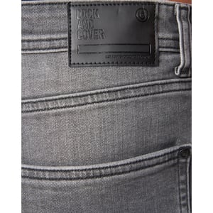 Duck and Cover Mens Straight Leg Jeans (Grey)
