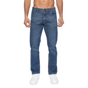 Duck and Cover Heren Hydras Straight Leg Jeans (Tussentijdse wasbeurt)