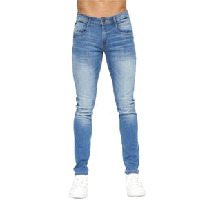 Duck and Cover Heren Maylead Slim Jeans (Lichte wasbeurt)