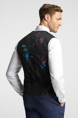 Brahe Checked Slim Waistcoat