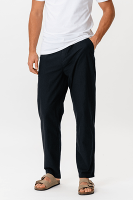Linnen broek - zwart