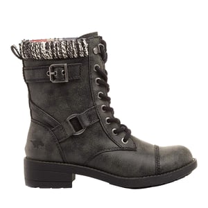 Rocket Dog Dames/dames Thunder Biker Laarzen (Zwart)