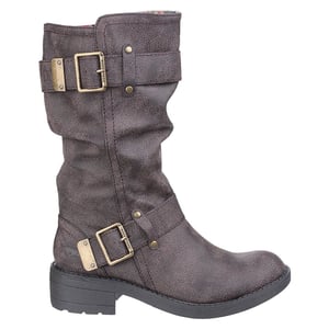 Rocket Dog Womens/Ladies Trumble Faux Leather Biker Boots (Brown)