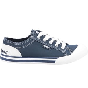Rocket Dog Dames/Dames Jazzin Schoenen (Marine / Wit)