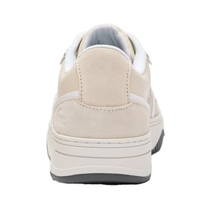 Lacoste L001 Leren Trainers voor Volwassenen (Gebroken wit)