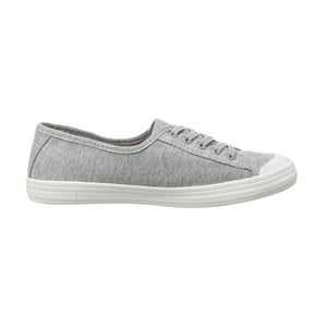 Rocket Dog Womens/Ladies Chow Chow Summer Jersey Plimsolls (Light Grey)