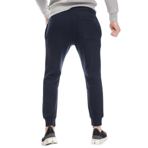 DKNY Heren Fleece Tonaal Logo Joggingbroek (Marine)
