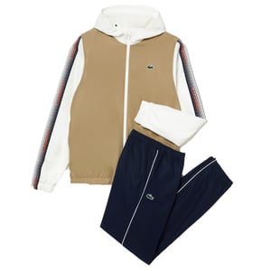 Lacoste Tennis Heren Normaal Trainingspak (Beige)