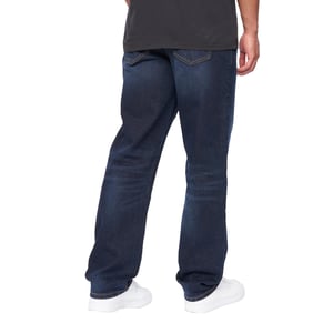 Duck and Cover Heren Rushawn Relaxed Fit Jeans (Donkere wasbeurt)