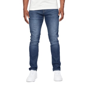 Duck and Cover Heren Overburg Tapered Jeans (Donkere wasbeurt)
