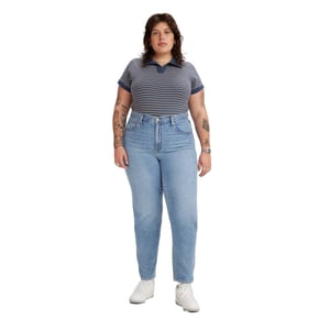 Levis Dames/Dames 80's Mom Jeans (Denim)