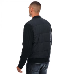 Ted Baker Heren Spores Full Zip Regular Gewatteerd Jasje (Marine)