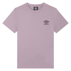 Umbro Dames/Dames Core Klassiek T-Shirt (Mauve Schaduw/Potent Paars)