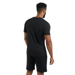 Umbro Heren Stacked Logo T-Shirt (Zwart)
