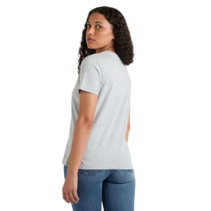 Umbro Dames/Dames Core Klassiek T-Shirt (Grijs gemêleerd/wit)