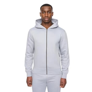 Duck and Cover Heren Chemtars Full Zip Hoodie (Staalblauw)