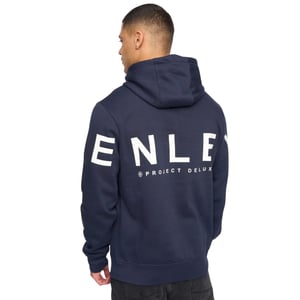 Henleys Heren Hensleeve Hoodie (Marineblauw)