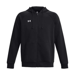 Under Armour Unisex Adult Rival Fleece Full Zip Hoodie (Black)