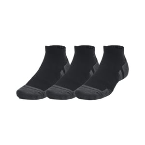 Under Armour Performance Tech Sokken voor volwassenen (pak van 3) (Zwart)