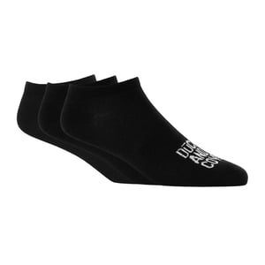 Duck and Cover Mens Fubel Trainer Socks (Pack of 5) (Black)