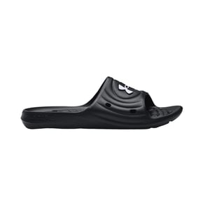 Under Armour Unisex Volwassenen Locker IV Sliders (Zwart/Wit)