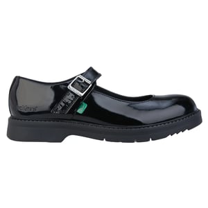Kickers Dam/Dam Finley Patentskor (Svart)