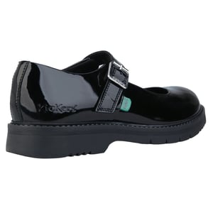 Kickers Dam/Dam Finley Patentskor (Svart)