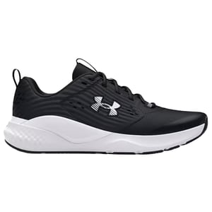 Under Armour Volwassen Charged Commit TR4-trainers voor uniseks (Zwart, Wit)