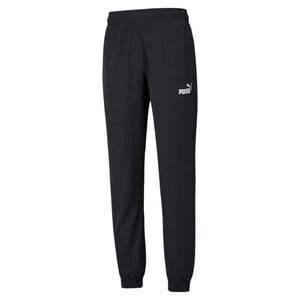Puma Mens Woven Jogging Bottoms (Black)
