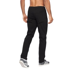 Duck and Cover Mens Franztown Slim Chinos (Black)