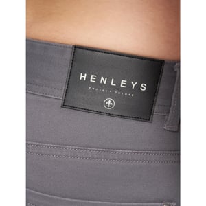 Henleys Heren Visit Chinos (Grijs)