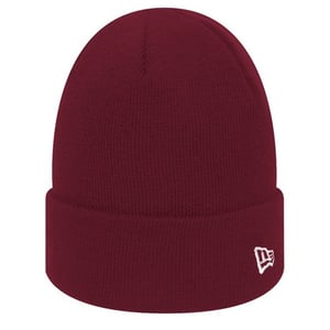New Era Unisex Adult Flag Knitted Beanie (Maroon)