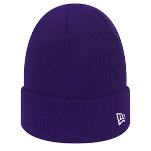 New Era Unisex Adult Flag Knitted Beanie (Purple)