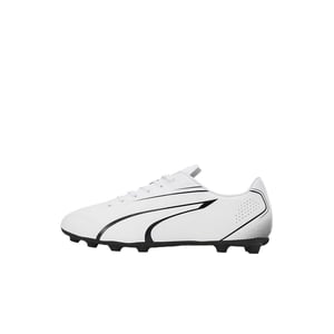 Puma Heren Vitoria FG/AG Voetbalschoenen (Wit/zwart)