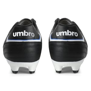 Umbro Heren Speciali Eternal Club Fg Voetbalschoenen (Zwart/Wit/Loyaal Blauw)