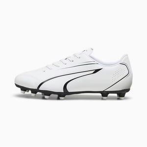 Puma Kinder/Kinder Vitoria Voetbalschoenen (Wit/zwart)