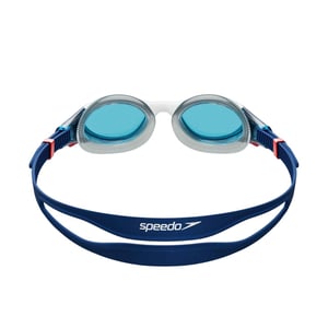 Speedo Uniseks Volwassene 2.0 Biofuse zwembril (Blauw/Wit)