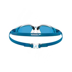 Speedo Unisex Adult Hydropulse Smoke Swimming Goggles (Blue/Silver)