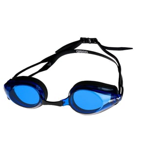Arena Unisex Adult Tracks Clear Swimming Goggles (Blue/Black)