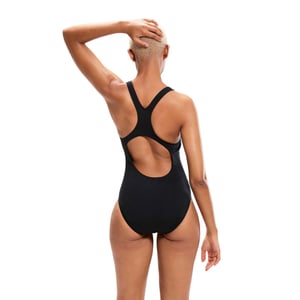 Speedo Dames/Dames Digitaal Plaatsingsmedaille Eén Stuk Zwempak (ZWART/BLAUW)